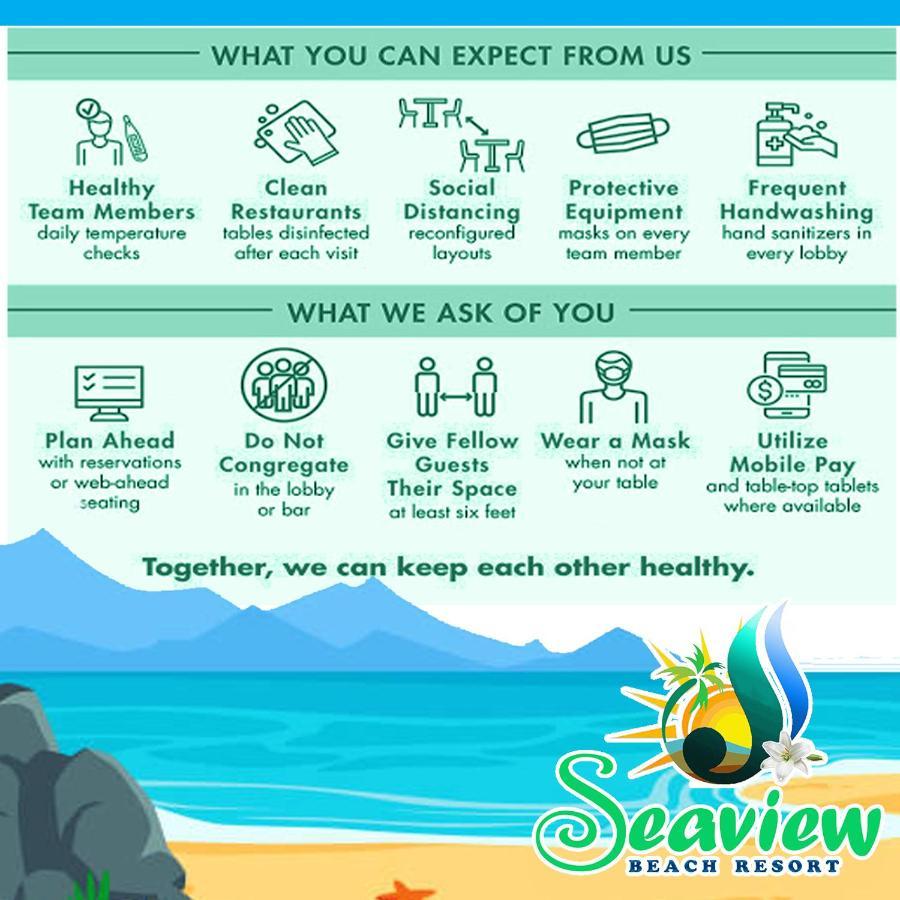 Seaview Beach Resort Sibulan Eksteriør billede